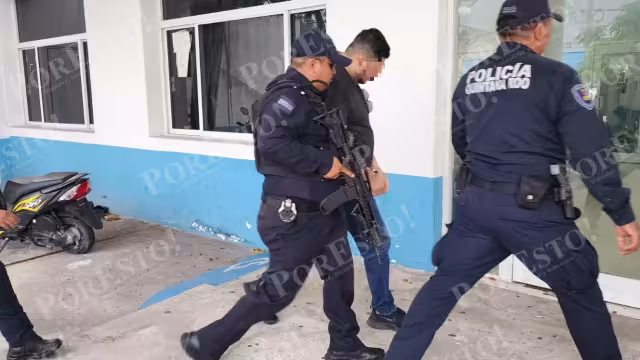 El Pepe fue puesto a disposición de la FGE en Cozumel