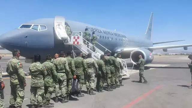 Más de 200 elementos viajan a Tamaulipas