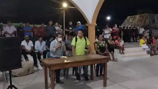 En la asamblea, se acordó que ningún volquete puede circular a partir de ayer sábado