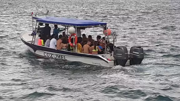 La entrada del Frente Frío número 28 provocó que este domingo el oleaje y el viento estuvieran fuertes en la isla