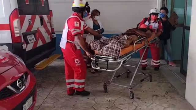 La mayaría de los heridos fueron enviados a la Clínica Playamed