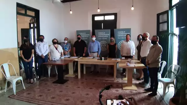 Dirigentes empresariales piden apoyos para los habitantes de Cozumel