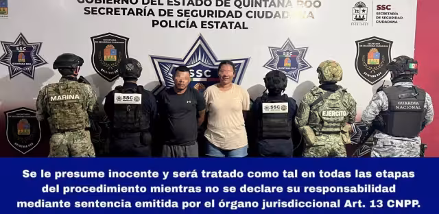 Los detenidos fueron identificados como Fernando “N”, Jocelyne “N”, Axel “N”, Alejandro “N” y Ninfa Valeria “N”.