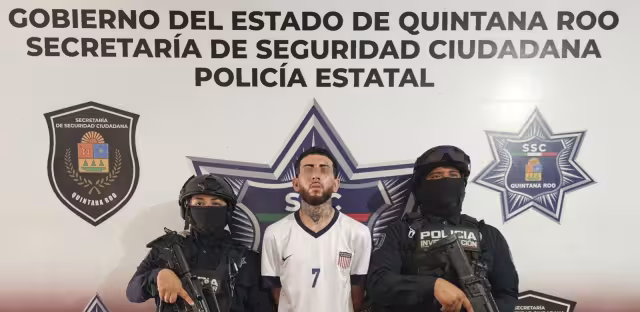 l detenido fue puesto a disposición de la Fiscalía Especializada