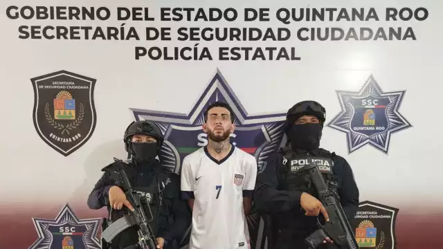 l detenido fue puesto a disposición de la Fiscalía Especializada