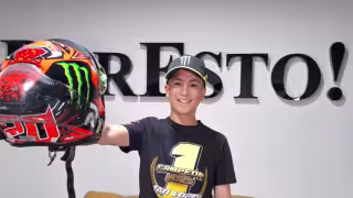 Con apenas 14 años, el yucateco Santiago López acelera rumbo a la élite del motociclismo nacional