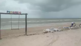 Se registró baja presencia de turistas en Progreso este sábado