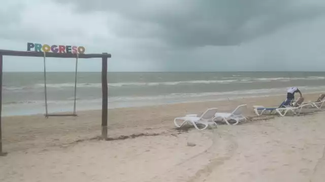 Se registró baja presencia de turistas en Progreso este sábado