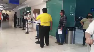 Todos los vuelos retrasados llegaron con cupo completo