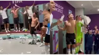 El triunfo 2-0 ante México en Qatar 2022 le dio un empujón al combinado albiceleste, que se desahogó en el vestuario