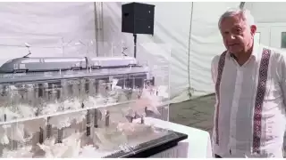 AMLO proyecta inauguración de Tren Maya para 2023
