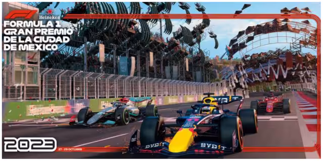 La próxima visita del Gran Circo de la F1 a México está programada para el 27 al 29 de octubre en el Autódromo Hermanos Rodríguez.