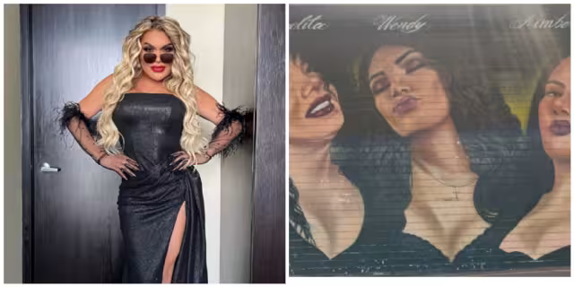 Familia llegó a León a comprar algunos zapatos, pero su meta era conocer el mural de Wendy Guevara