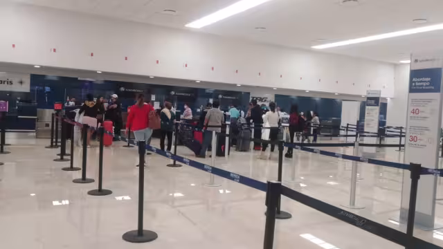 Las actividades en el Aeropuerto de Mérida comenzaron muy por la mañana, con el vuelo madrugador de la CDMX