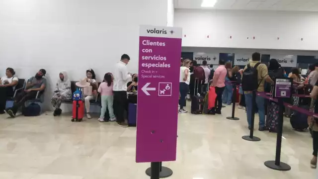 Volaris reprogramó el vuelo para la noche de este viernes