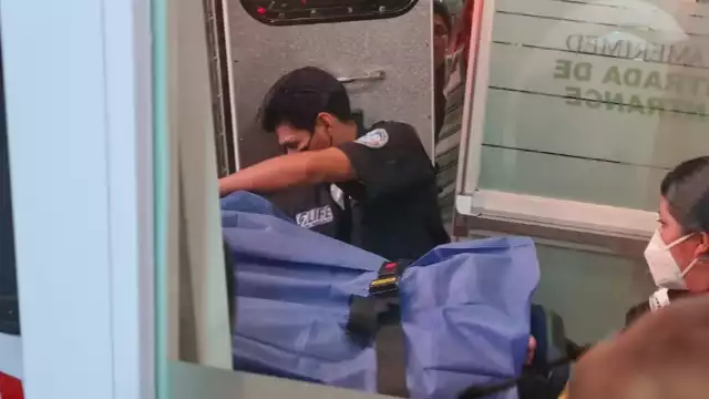 Al auxilio acudieron también elementos de la Policía Turística y de Protección Civil