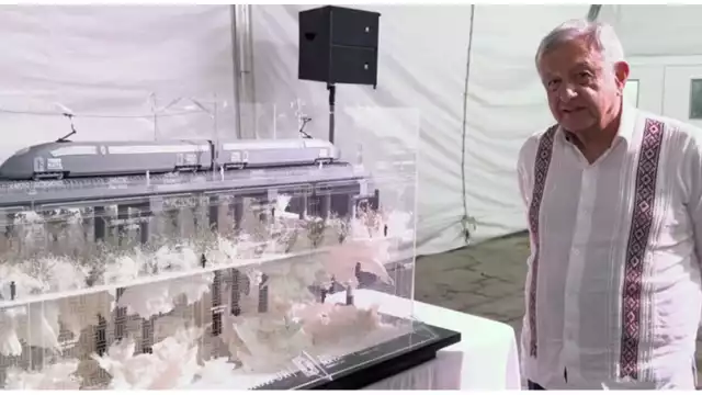 AMLO proyecta inauguración de Tren Maya para 2023
