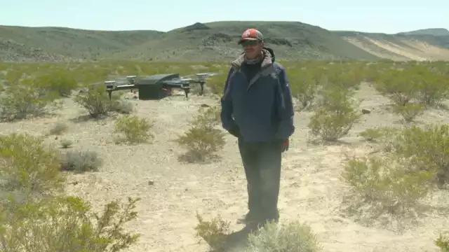 El dron inmovilizará a los migrantes