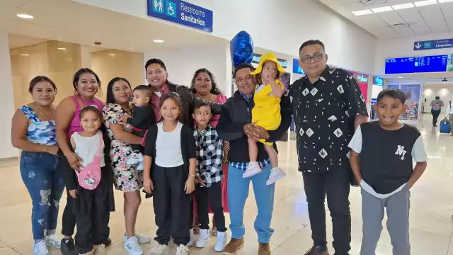 Noé Antonio Cámara Chel, originario de Xul, volvió de Estados Unidos tras vivir siete años ahí