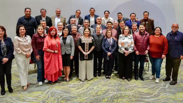 Rutilio Escandón Cadenas se reunió con Claudia Sheinbaum Pardo en la CDMX