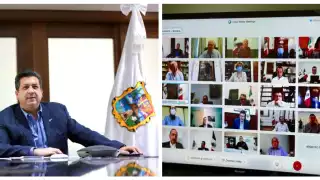 Cabeza de Vaca, durante la reunión