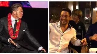 Luis Miguel y Sergio Basteri