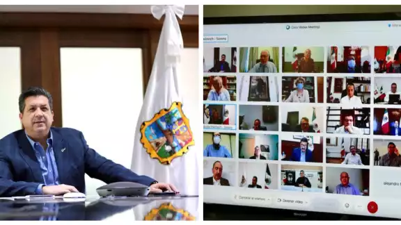 Cabeza de Vaca, durante la reunión
