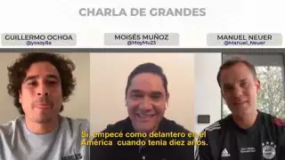 América organizó una charla entre los arqueros Ochoa, Muñoz y Neuer (Especial)
