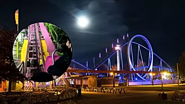 La cadena de la montaña rusa se rompió cuando se encontraba en funcionamiento