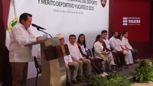 Se entregó el Premio Estatal del Deporte y el Mérito Deportivo Yucateco 2025