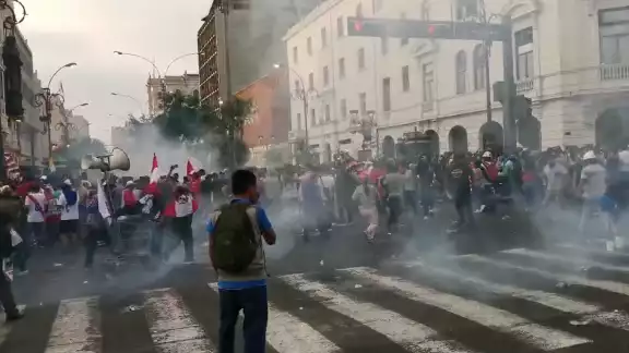 Las manifestaciones en Perú se han agravado en las últimas semanas Las manifestaciones en Perú se han agravado en las últimas semanas