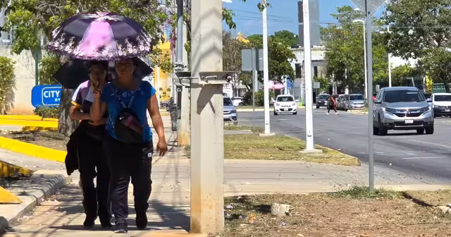 Campeche seguirá con temperaturas sofocantes por sistema anticiclónico