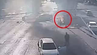 El hombre presentó quemaduras en el 70% de su cuerpo