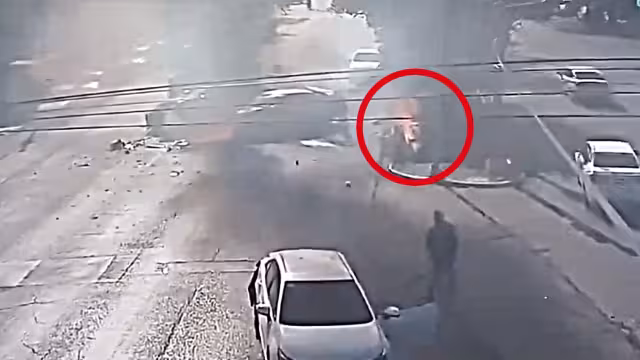 El hombre presentó quemaduras en el 70% de su cuerpo