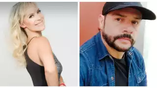 Ginny Hoffman y Héctor Parra