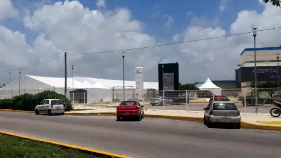 El Hospital General de Cancún es una de las sedes de vacunación contra el COVID en el destino turístico El Hospital General de Cancún es una de las sedes de vacunación contra el COVID en el destino turístico