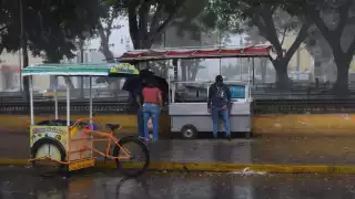 Las lluvias continuarán durante los próximos días en la Península de Yucatán
