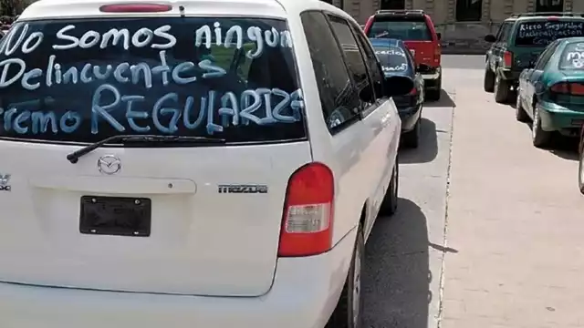 Los carros podrían ser confiscados por la Secretaría de Hacienda y Crédito Público