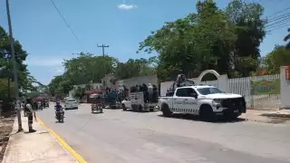 Detienen a grupo de choque en Hecelchakán