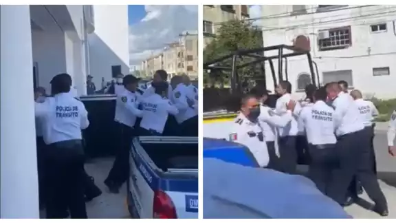 El pasado 5 de octubre fue expuesta la grabación en la que al menos una docena de policías arremeten contra empleados de una agencia de autos