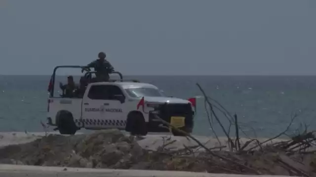 Los trabajos son supervisados por la Guardia Nacional en caso de daños ambientales