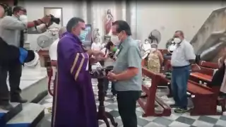 La Iglesia registró un aforo del 35%