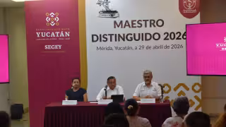 Dan a conocer al ganador del Maestro Distinguido 2026 en Yucatán