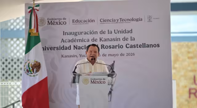 Joaquín Díaz Mena encabezó la inauguración de la Universidad Rosario Castellanos en Kanasín