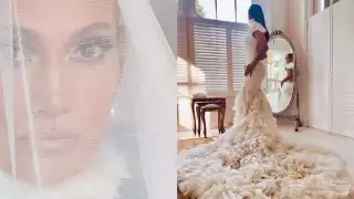 Jennifer López lució deslumbrante en su boda