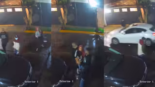 La mujer tenía a su hija en brazos cuando ocurrieron los hechos