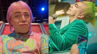 Cristian Castro sorprendió tras aparecer con cabellos de colores