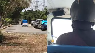 Exhiben a mototaxista por un presunto intento de secuestro en Mérida