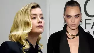 Aún no se confirma si el video difundido en redes sociales se trata de Amber Heard y Cara Delevingne