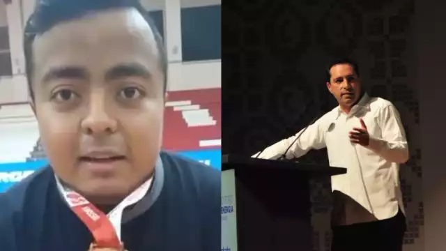 Raymundo Velázquez, quien forma parte de la selección mexicana de fútbol de talla baja, agradeció a Mauricio Vila en un video